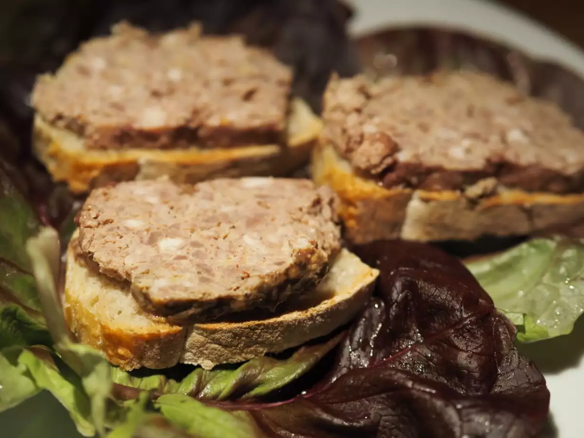 Pâté de la ferme au foie gras